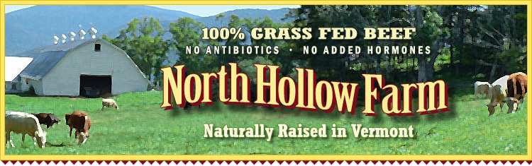 Vermont Grass Fed Beef and Natural Meats from North Hollow Farm